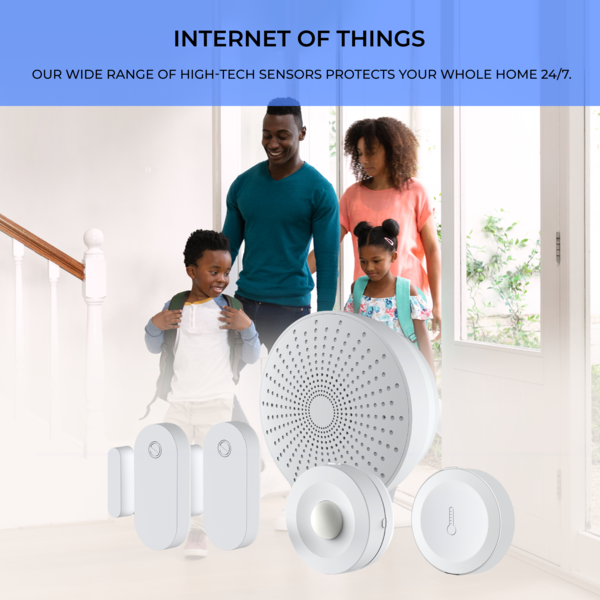 Beach House Smart Home Wireless Security Alarm  Kit