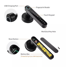 Load image into Gallery viewer, Beach House Smart Door Electronic Lock