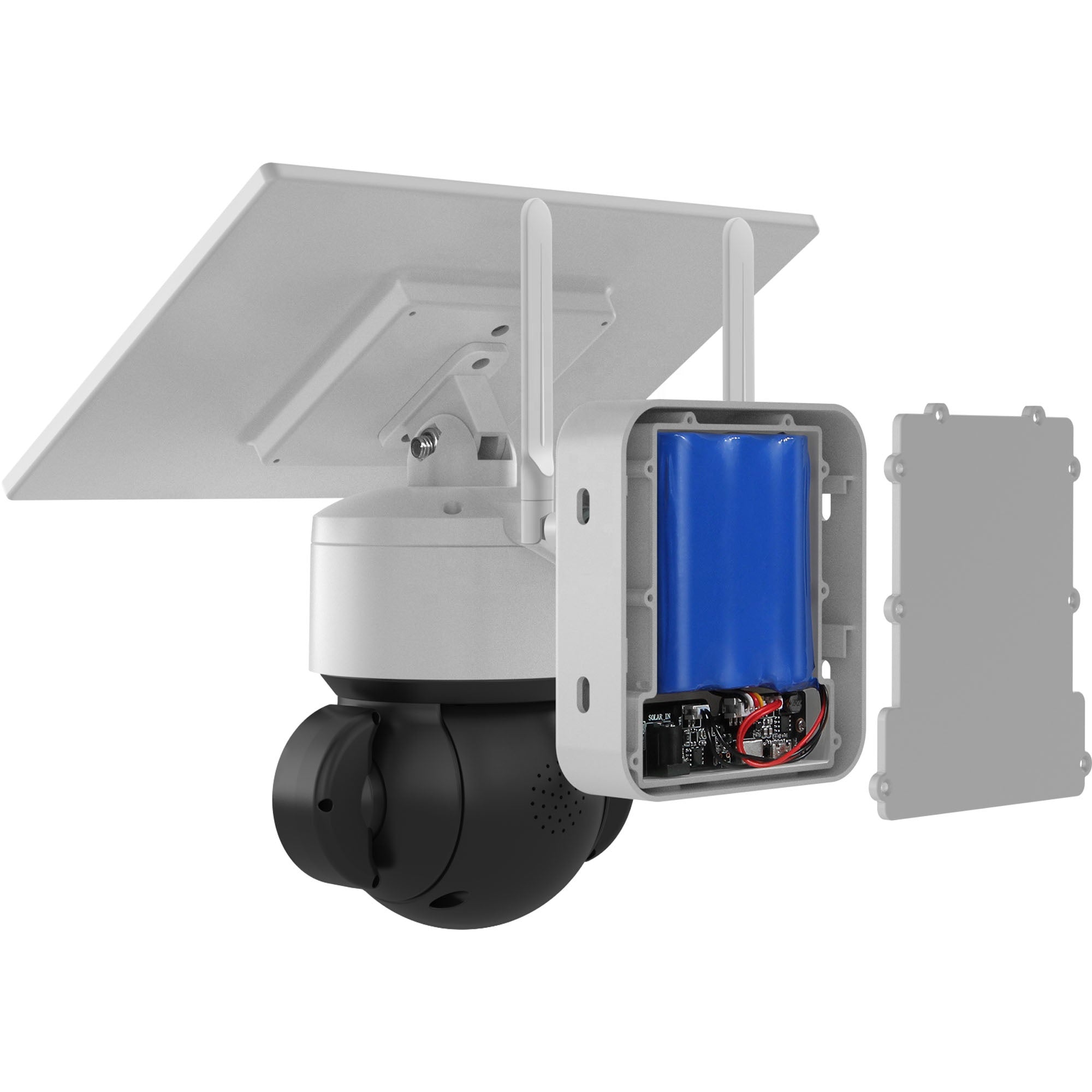 Beach House Smart Solar WIFI PTZ Security Camera