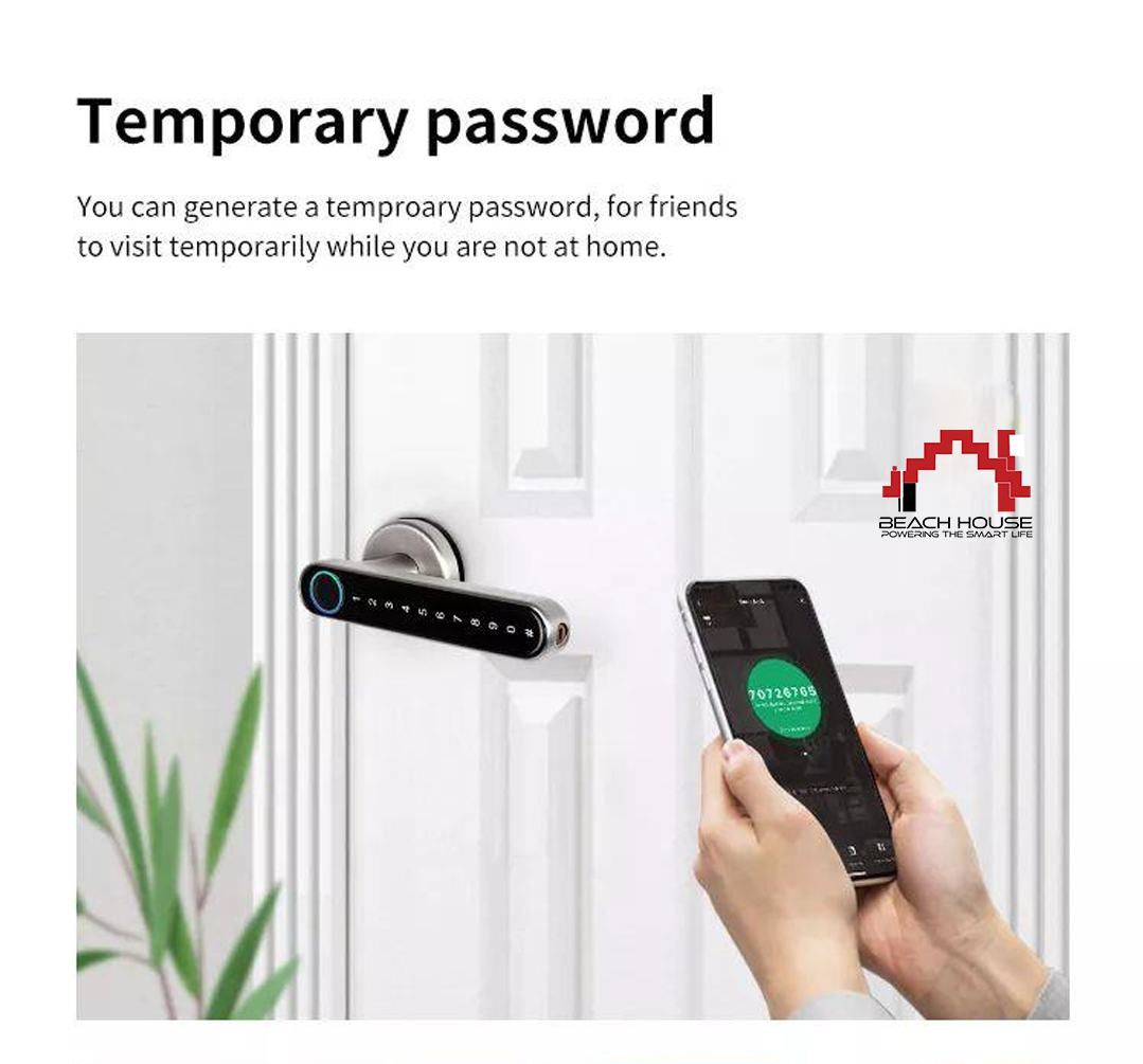 Beach House Smart Door Electronic Lock