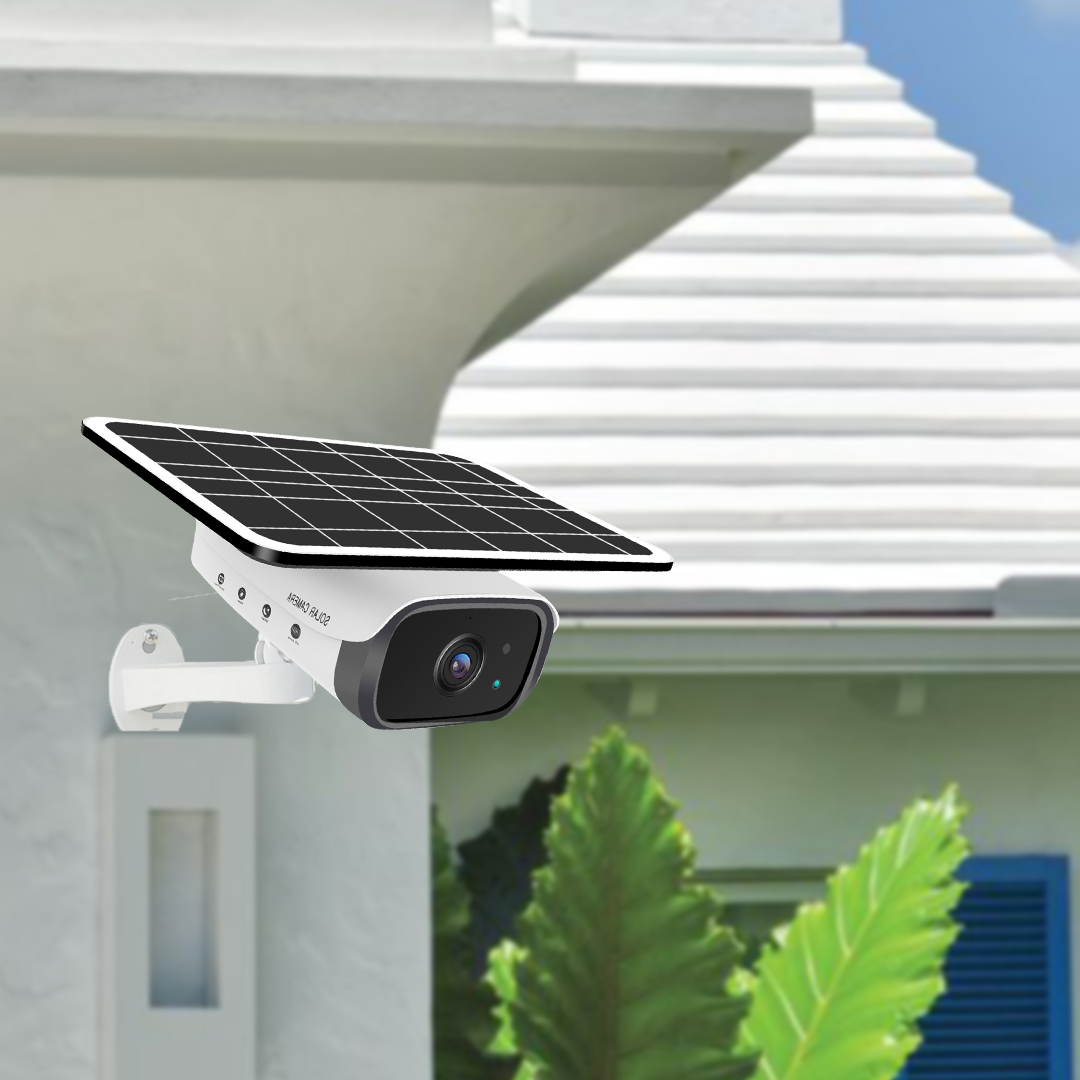 Solar Powered Outdoor Security 1080p FHD Camera
