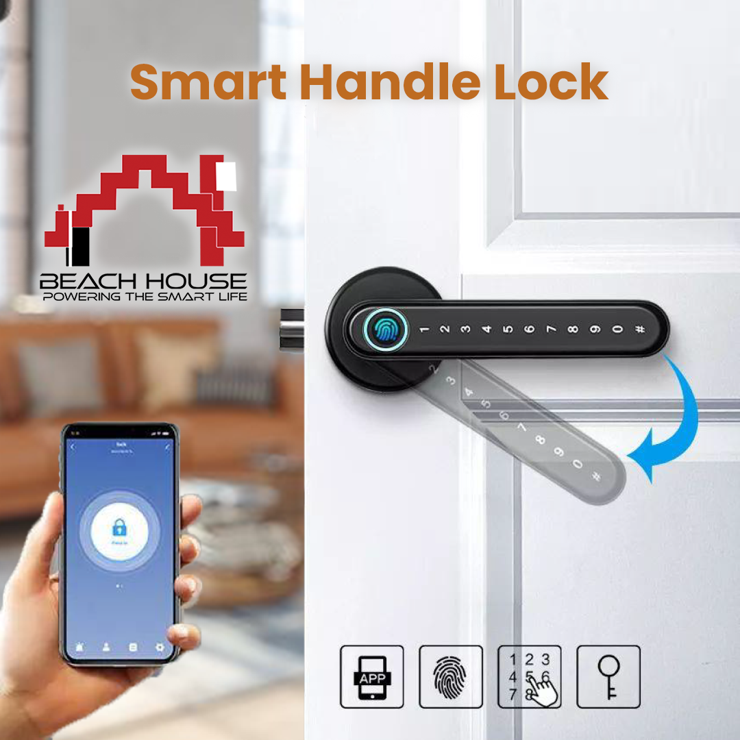 Beach House Smart Door Electronic Lock