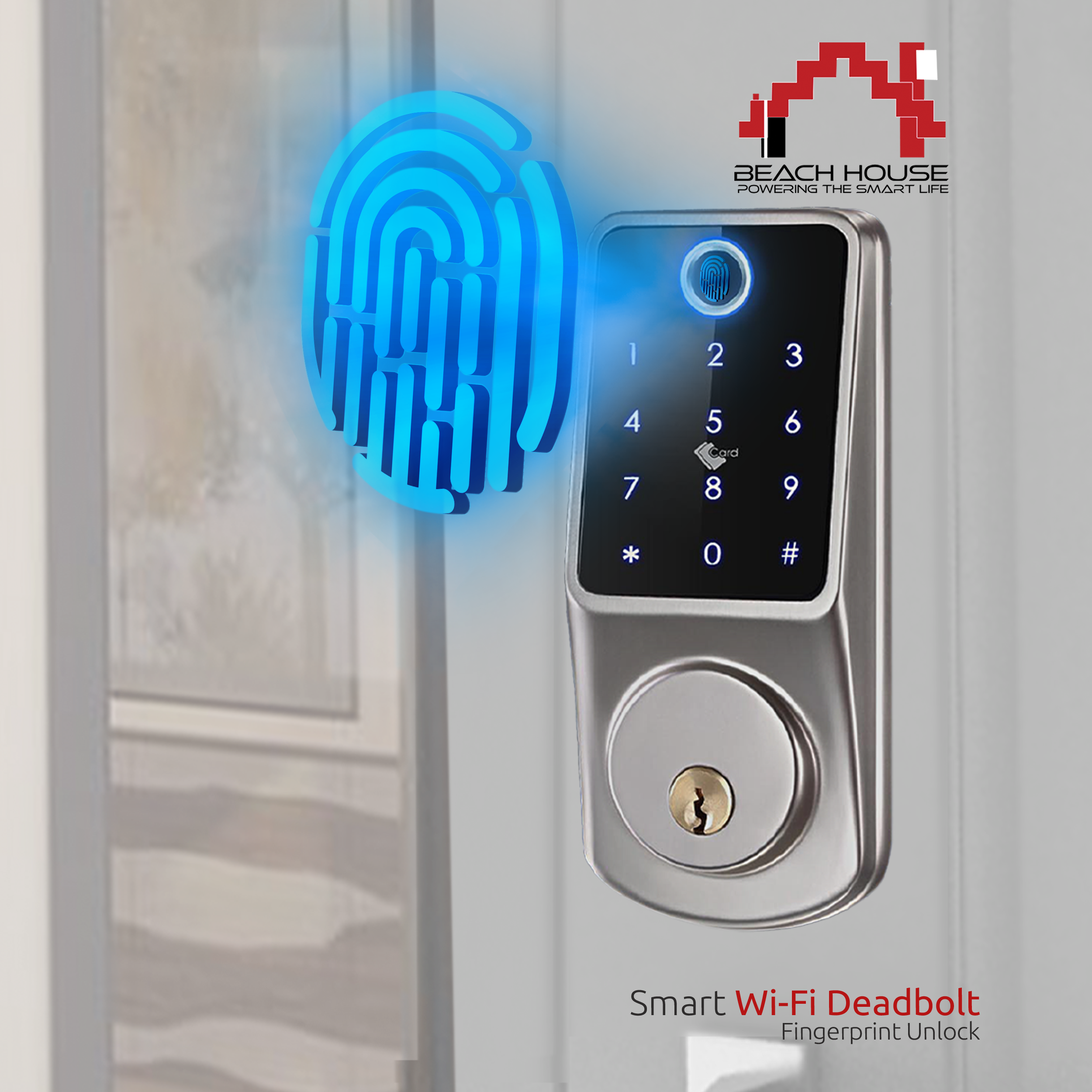 Smart Deadbolt - Fingerprint Unlock