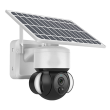 Load image into Gallery viewer, Beach House Smart Solar WIFI PTZ Security Camera
